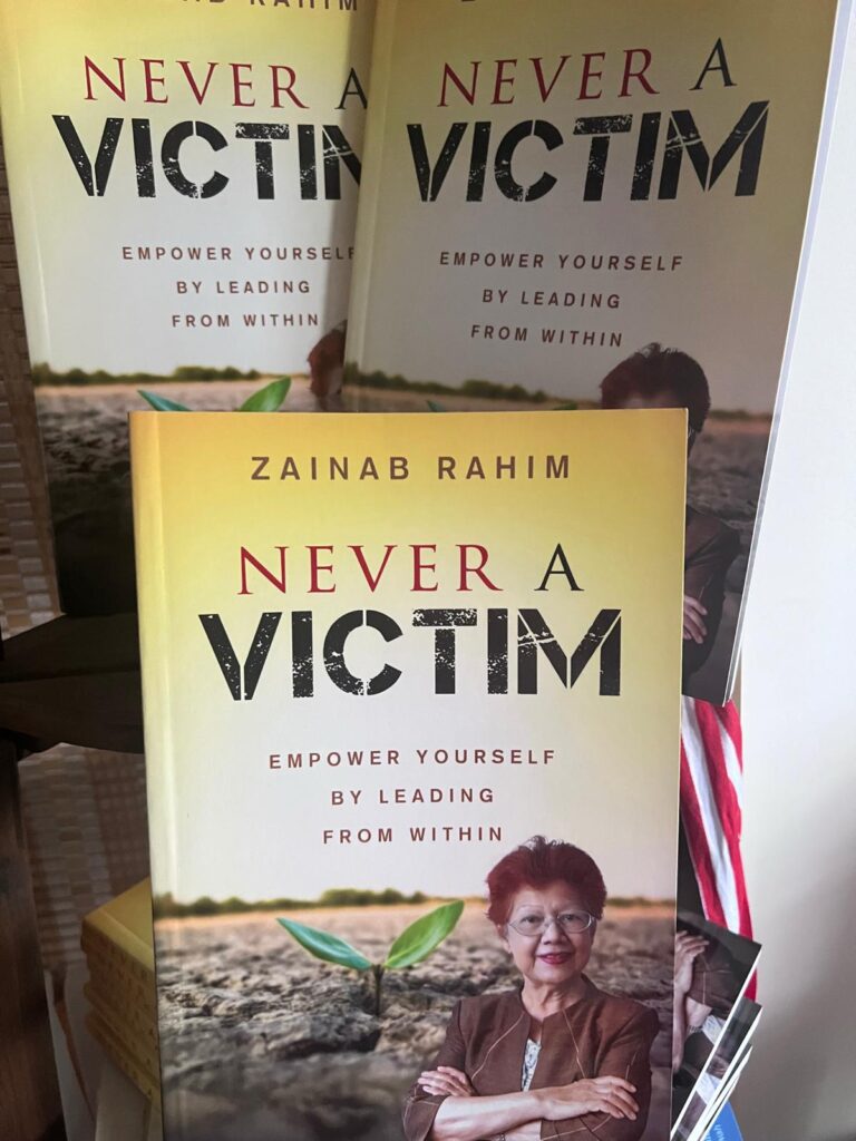 Never a victim