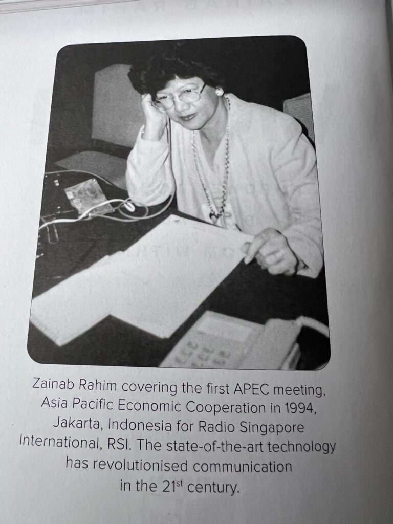 Zaina in APEC Meeting